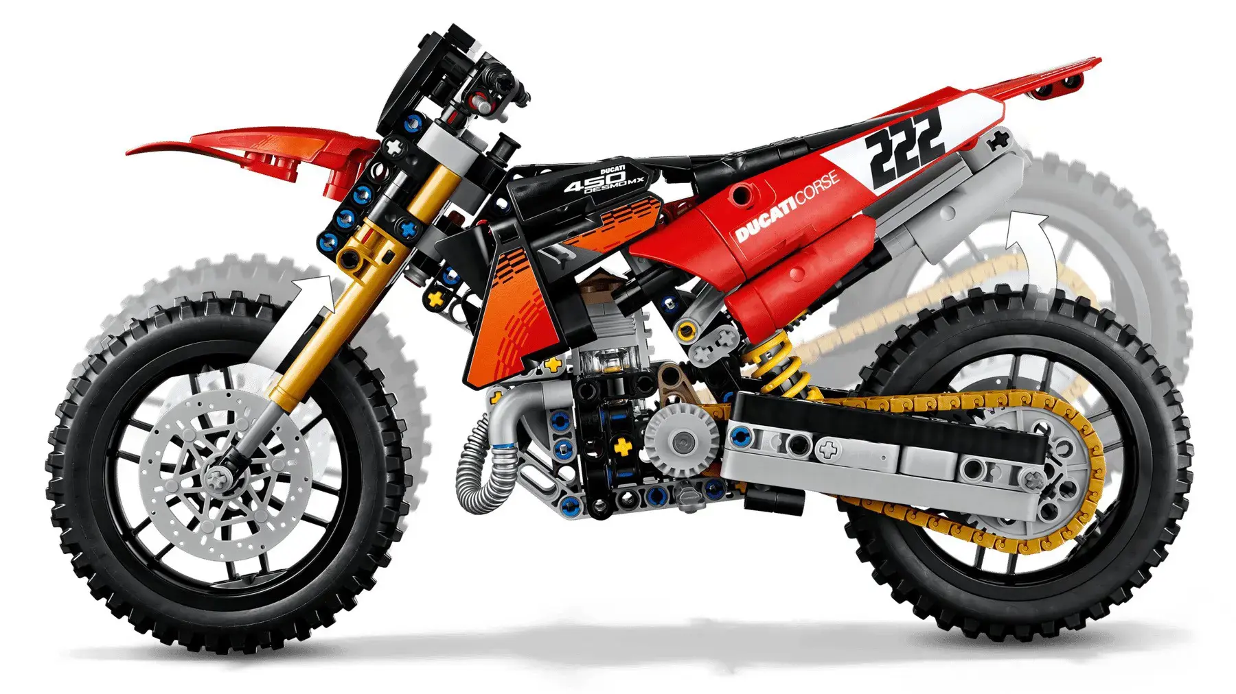 LEGO TECHNIC 42238 Ducati Desmo450 MX Factory