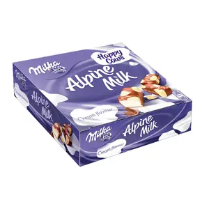 Šokoladų rinkinys MILKA Alpine Milk Happy Cow, 330 g