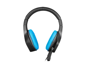 NATEC Fury žaidimų ausinės Phantom black-blue