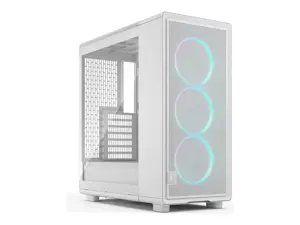 Fractal Design Case | Epoch | White TG RGB Clear Tint | ATX | Power supply included No