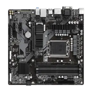 Pagrindinė plokštė GIGABYTE Intel B760 Express LGA1700 Micro-ATX Atmintis DDR4 Atminties lizdai 4 2xPCI-Express 3.0 1x 1xPCI-Express 4.0 16x 2xM.2 1x15pin D-sub 1xHDMI 2xDisplayPort 2xUSB 2.0 3xUSB 3.2 1xUSB-C 1xPS/2 1xRJ45 3xAudio prievadas B760MDS3HDDR4