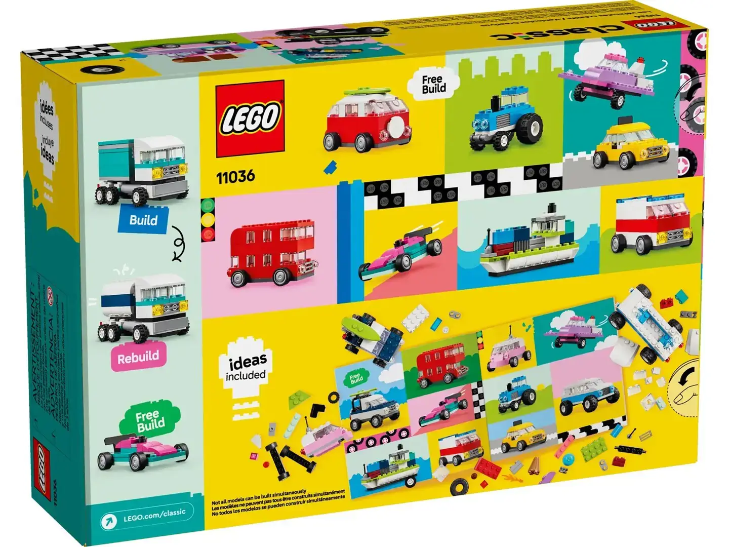 LEGO CLASSIC 11036 Creative Vehicles