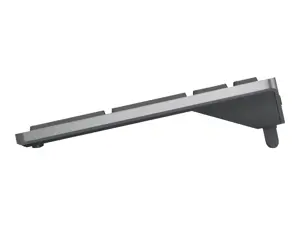DELL KM7120W, pilno dydžio (100%), RF belaidis + "Bluetooth", QWERTY, pilka, titano spalvos, pelė pridedama