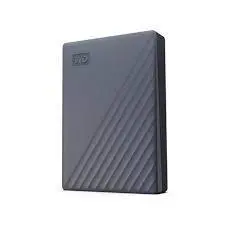 External HDD WESTERN DIGITAL My Passport WDBRMD0040BGY-WESN 4TB USB-C Colour Grey WDBRMD0040BGY-WESN