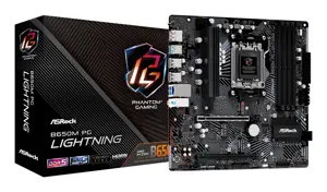 Pagrindinė plokštė ASROCK AMD B650 SAM5 Micro-ATX Atmintis DDR5 Atminties lizdai 4 1xPCI-Express 3.…
