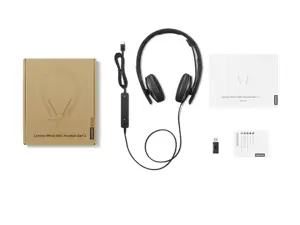 Lenovo 4XD1M45627, Wired, 20 - 20000 Hz, 148 g, Headset, Black