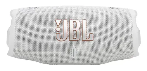 JBL Charge 6 Nešiojama garso kolonėlė, Bluetooth, White