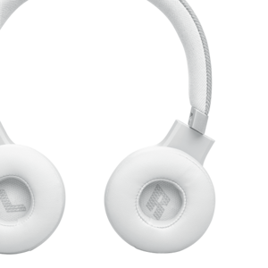 JBL belaidės ausinės "Live 670NC", baltos spalvos