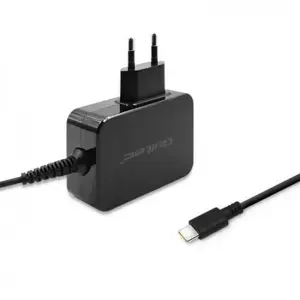 QOLTEC 51024 Įkroviklis 65W / 5-20V / 3-3,25A / C tipo USB / PD / juodas