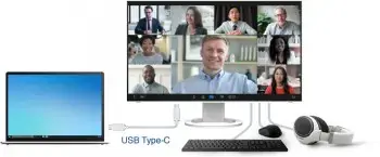 EIZO EV2795EN 27" IPS 16:9 2560X1440 USB-C/70W RJ45 (WHITE)