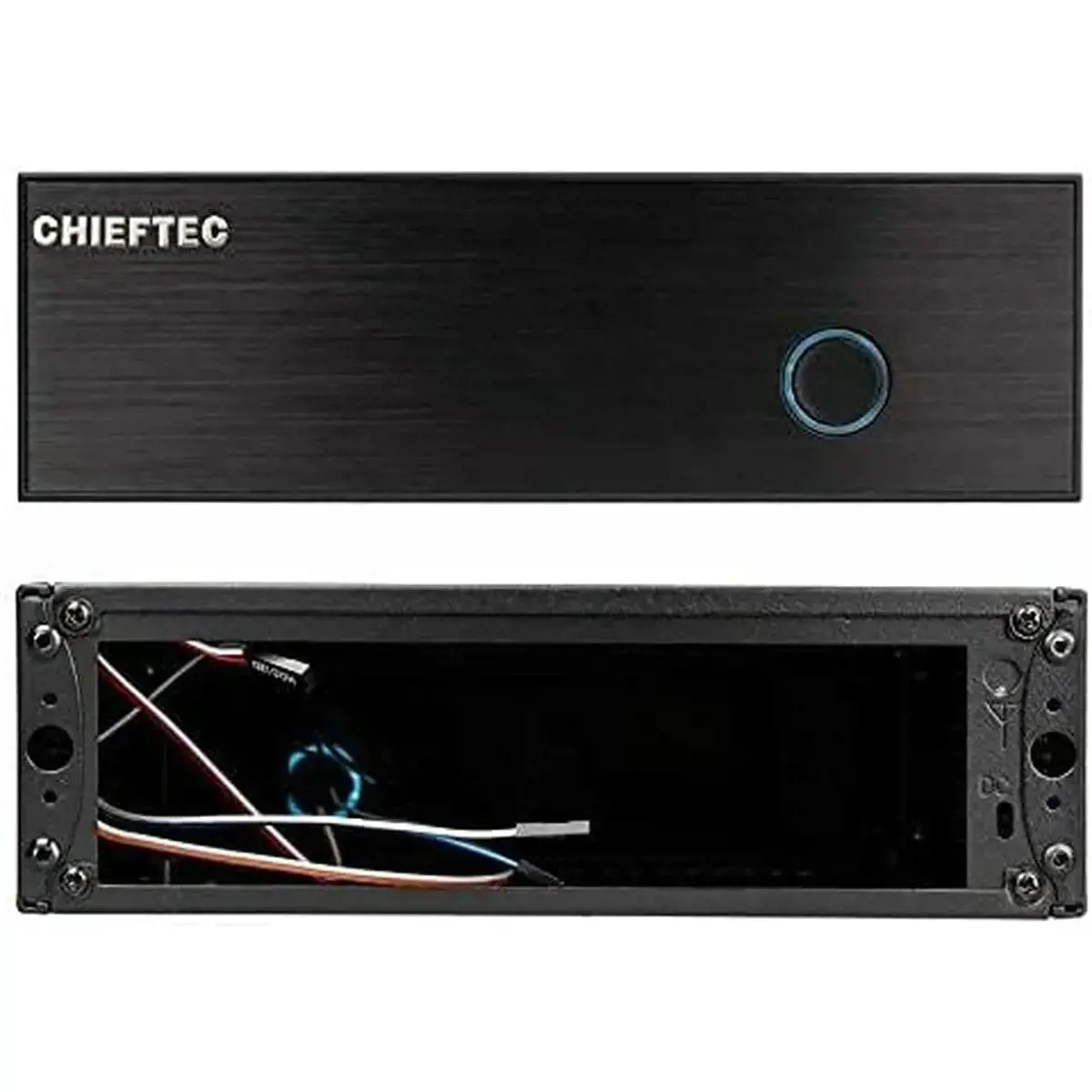 Chieftec IX-03B-OP, Mini Tower, PC, Black, Mini-ITX, Home/Office, 2.5,3.5"