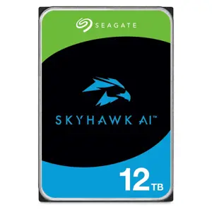 "Seagate" stebėjimo kietasis diskas "SkyHawk AI", 3,5", 12000 GB, 7200 aps/min