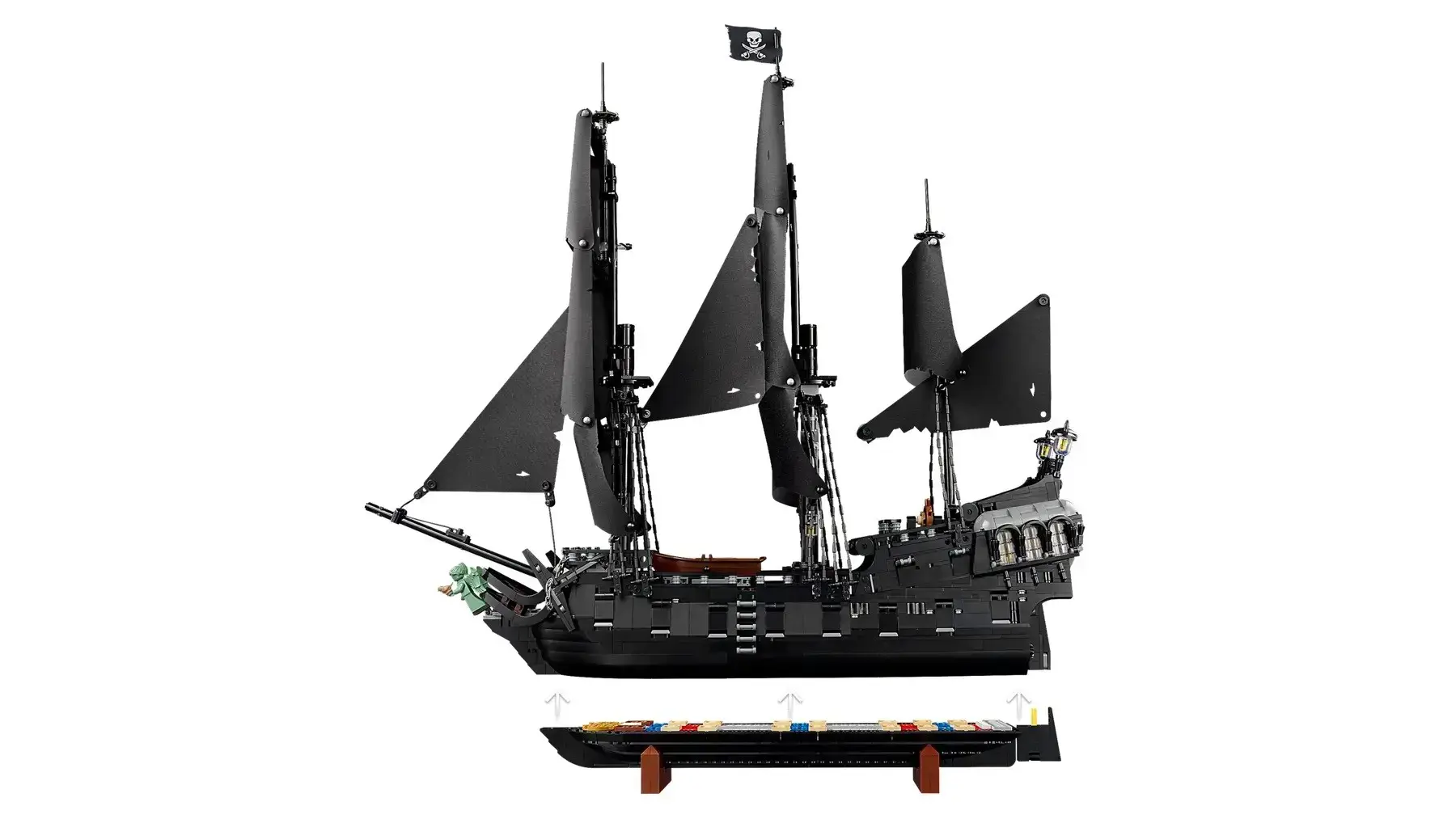 LEGO ICONS 10365 Captain Jack Sparrow's Pirate Ship