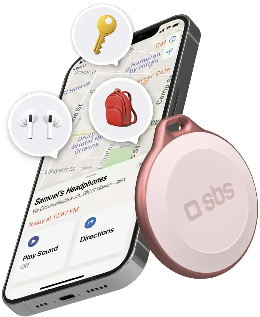 SBS Tracker Apple, pink