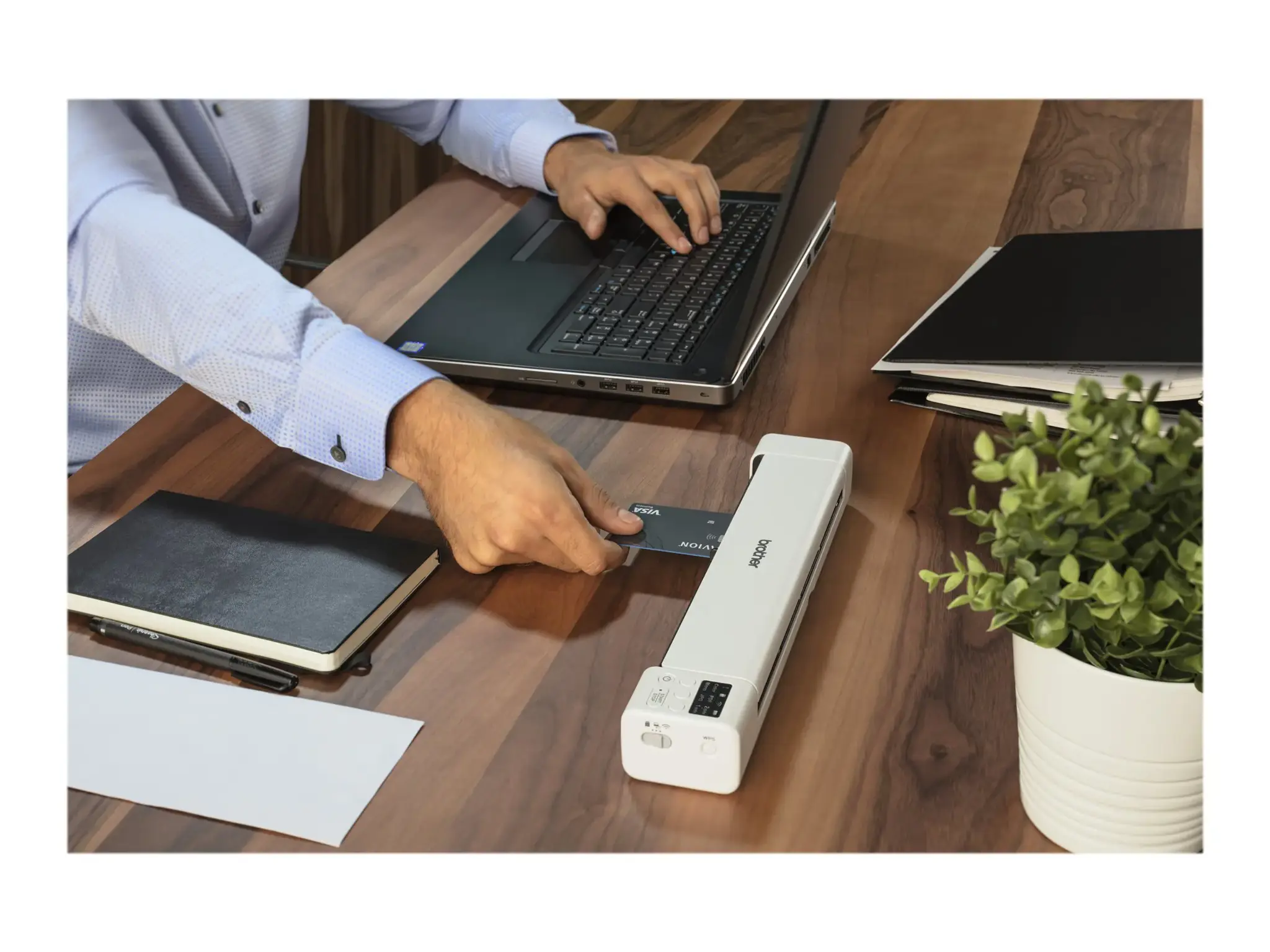 BROTHER DS-940DW MOBILUSIS SKENERIS DVIPUSIS WIFI USB