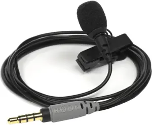 "RØDE smartLav+" juodas Lavalier/Lapel mikrofonas