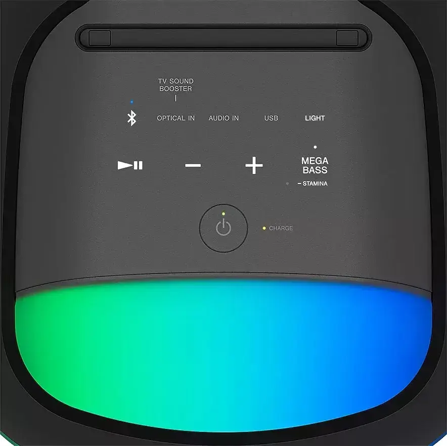 Nešiojami "Bluetooth" garsiakalbiai "Sony SRS-XV800", juodi