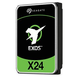 Seagate Exos X24, 20 TB, 7200 RPM, 512 MB, 3.5", Serial ATA III