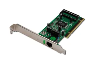 DIGITUS Gigabitinė PCI kortelė 10/100/1000Mbit 32 bitų Gigabitinio tinklo adapteris Realtek 8169SC …