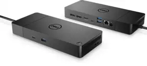 DELL WD19S-130W, laidinis, USB 3.2 Gen 2 (3.1 Gen 2) Type-C, 10,100,1000 Mbps, juodas, 5120 x 2880 …