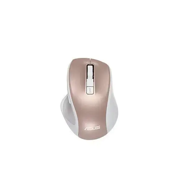 ASUS MW202C, dešinioji ranka, IR LED, RF belaidis ryšys, 4000 DPI, rožinis auksas