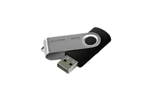 Goodram UTS2, 32 GB, USB Type-A, 2.0, 20 MB/s, Swivel, Black