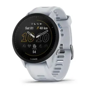 "Forerunner 955", be saulės baterijos, EMEA, baltas