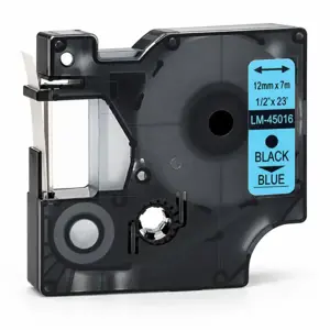 Analoginė juostelė Dymo D1 45016, 12mm x 7m (S0720560)