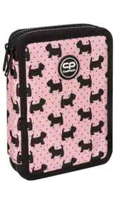 Forminis dviejų skyrių penalas su priedais CoolPack Jumper XL Doggies