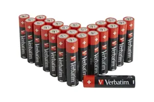Verbatim 49504, Single-use battery, AAA, Alkaline, 1.5 V, 24 pc(s), -18 - 50 °C