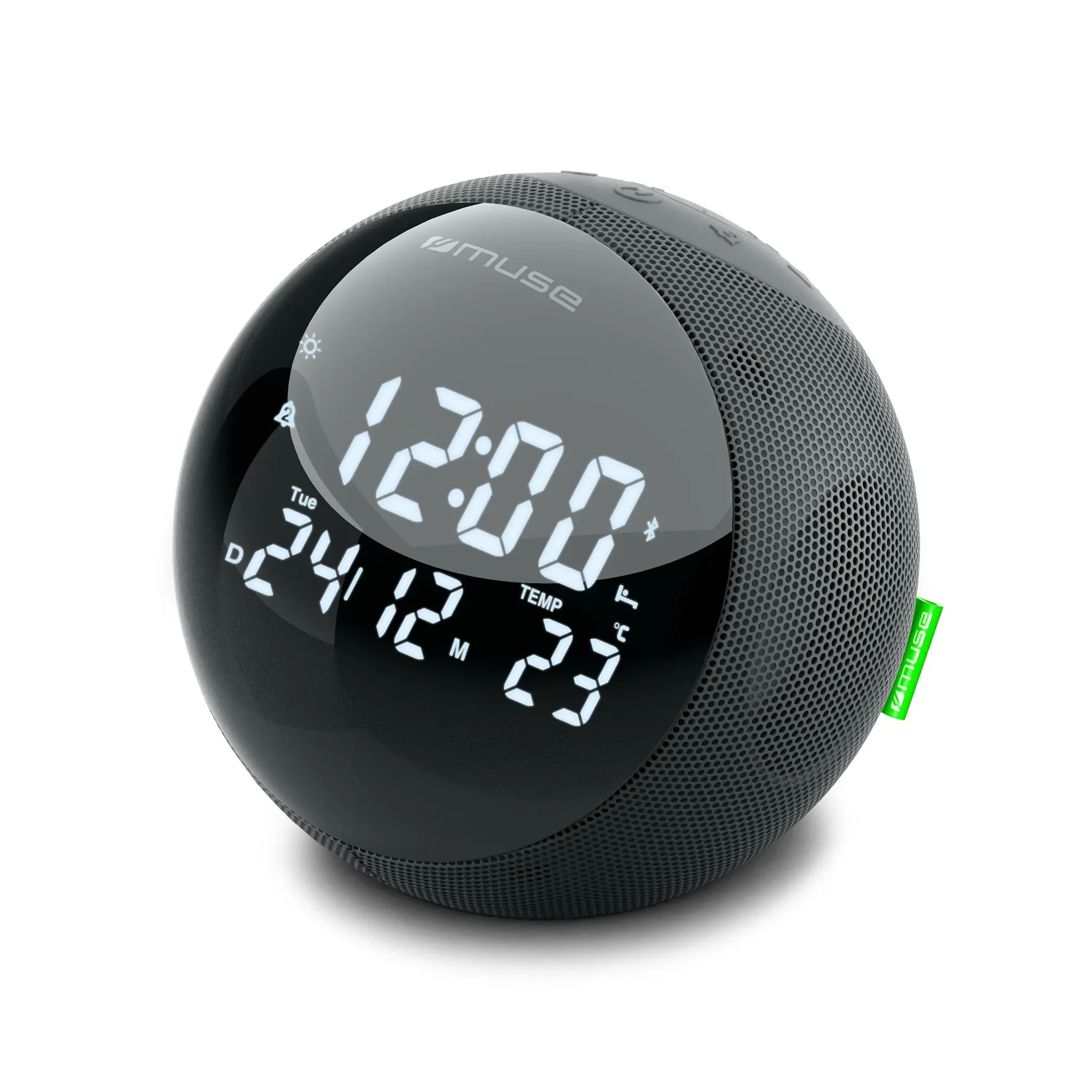Muse | Clock Radio with Alarm Function | M-197 BT | Bluetooth | FM radio | Wireless connection