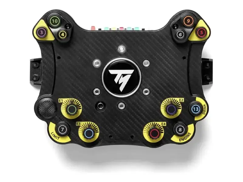 Thrustmaster EVO Racing 31U Leather | Wheel Rim with Hub for Simracing | Black