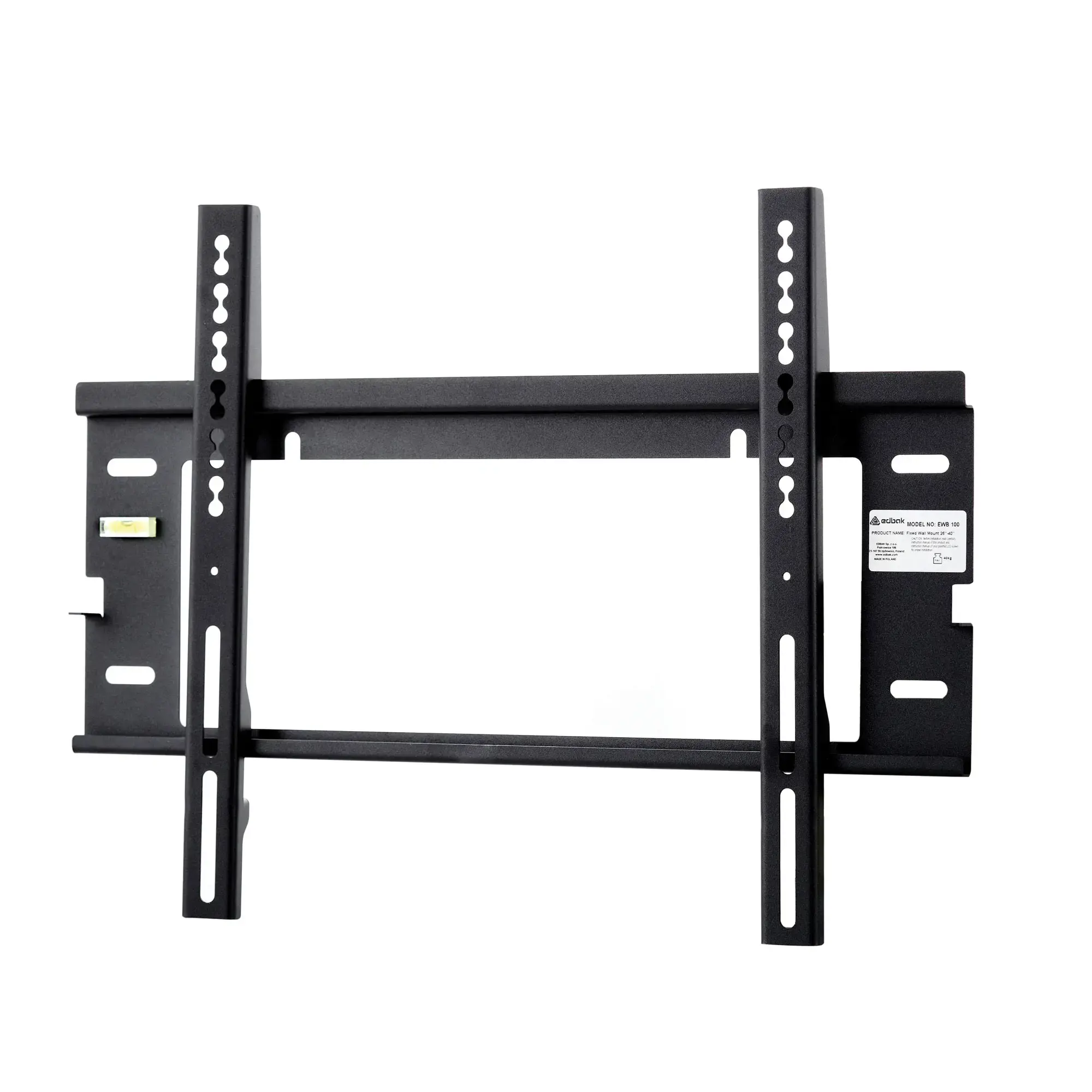 Edbak EWB100C-B, 81,3 cm (32"), 109,2 cm (43"), 30 kg, 75 x 75 mm, 440 x 330 mm, juoda