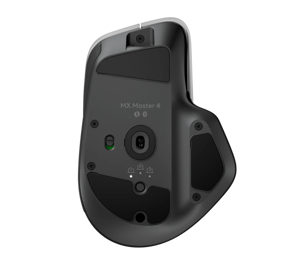 Logitech MX Master 4 Belaidė pelė RF Wireless + Bluetooth, 8000 DPI, Graphite