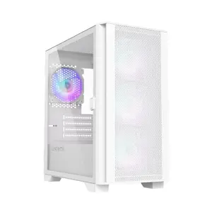 Case MONTECH AIR 100 ARGB MidiTower Not included MicroATX MiniITX Colour White AIR100ARGB(W)