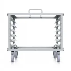 UBIQUITI 6U-SIZED DEVICE RACK WITH A 24-PORT BLANK PATCH PANEL THAT CAN BE ASSEMBLED WITHOUT TOOLS