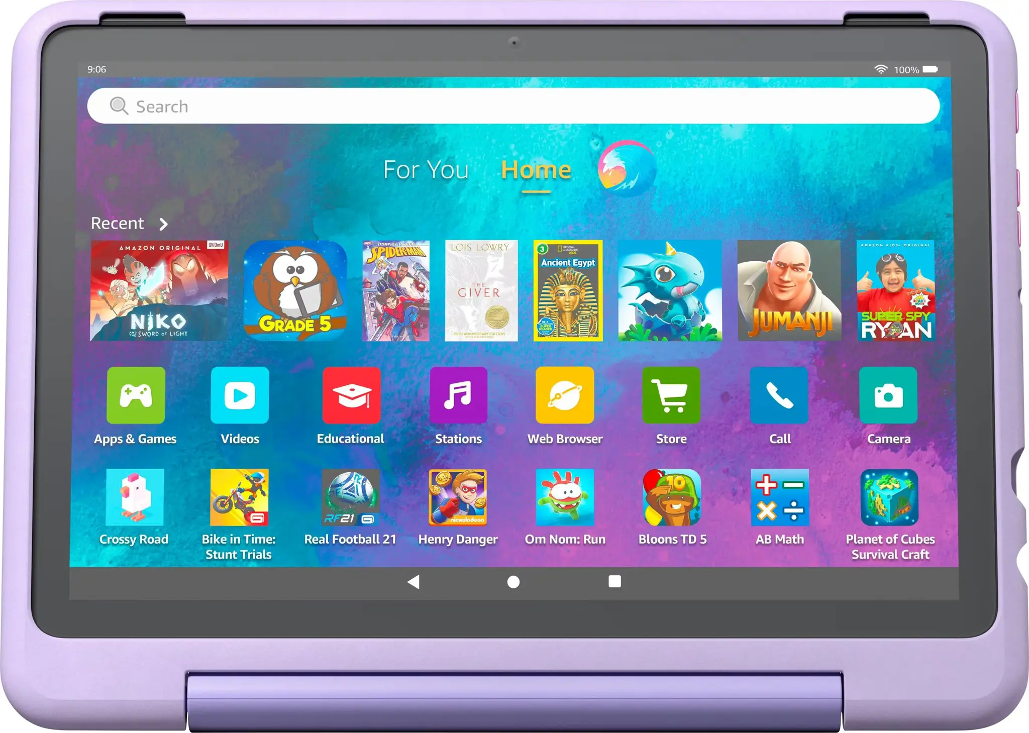 Amazon Fire HD 10 32GB Kids Pro 13th Gen, happy day