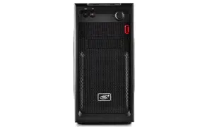 "DeepCool DP-MATX-SMTR", kompiuteris, juodas, "micro ATX", "Mini-ITX", plastikinis, SPCC, ATX, PS2, 1x 80 mm/1x 120 mm