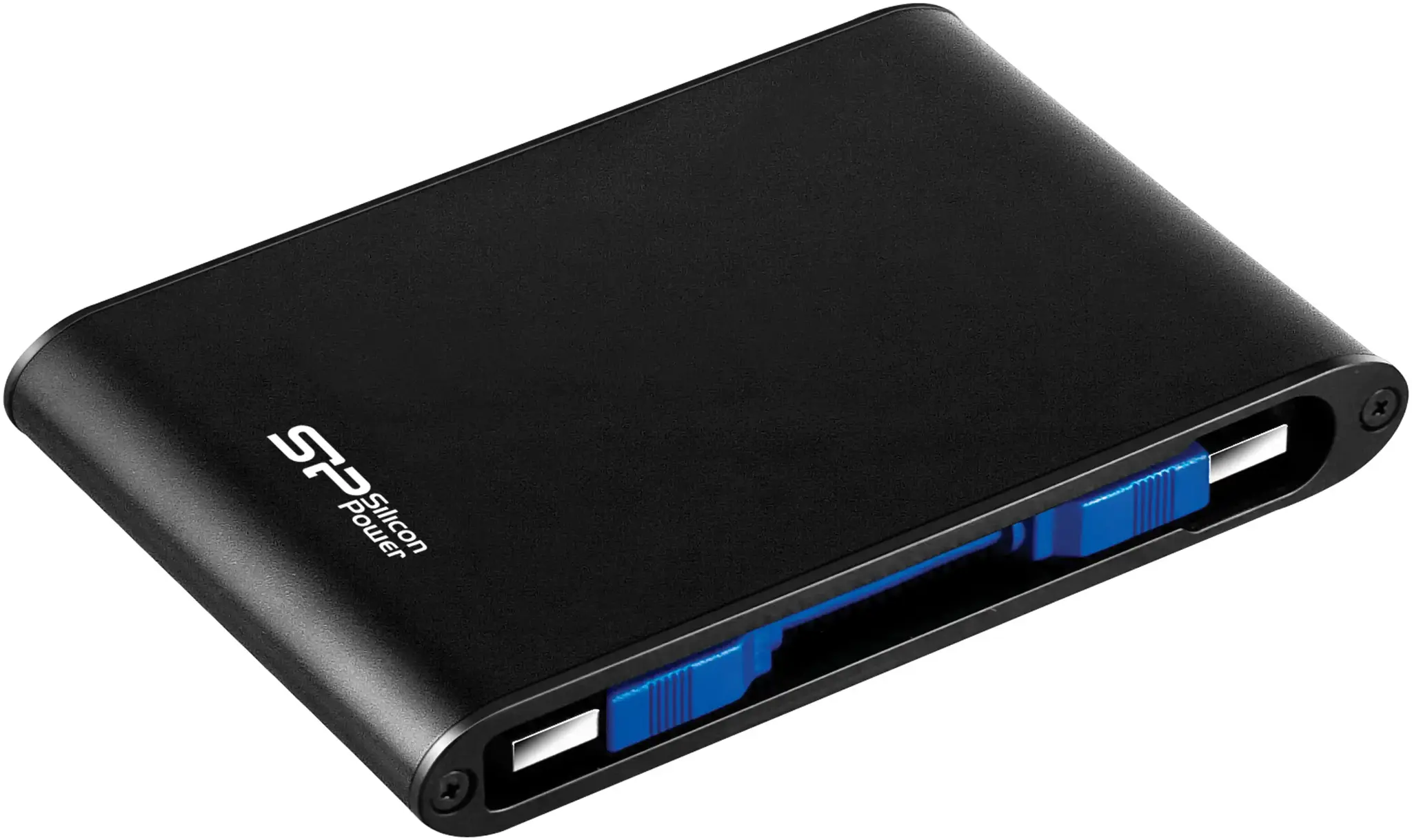 SILICONPOW SP010TBPHDA80S3K Išorinis kietasis diskas Silicon Power Armor A80 2.5 1TB USB 3.0, IPX7, atsparus vandeniui, juodas