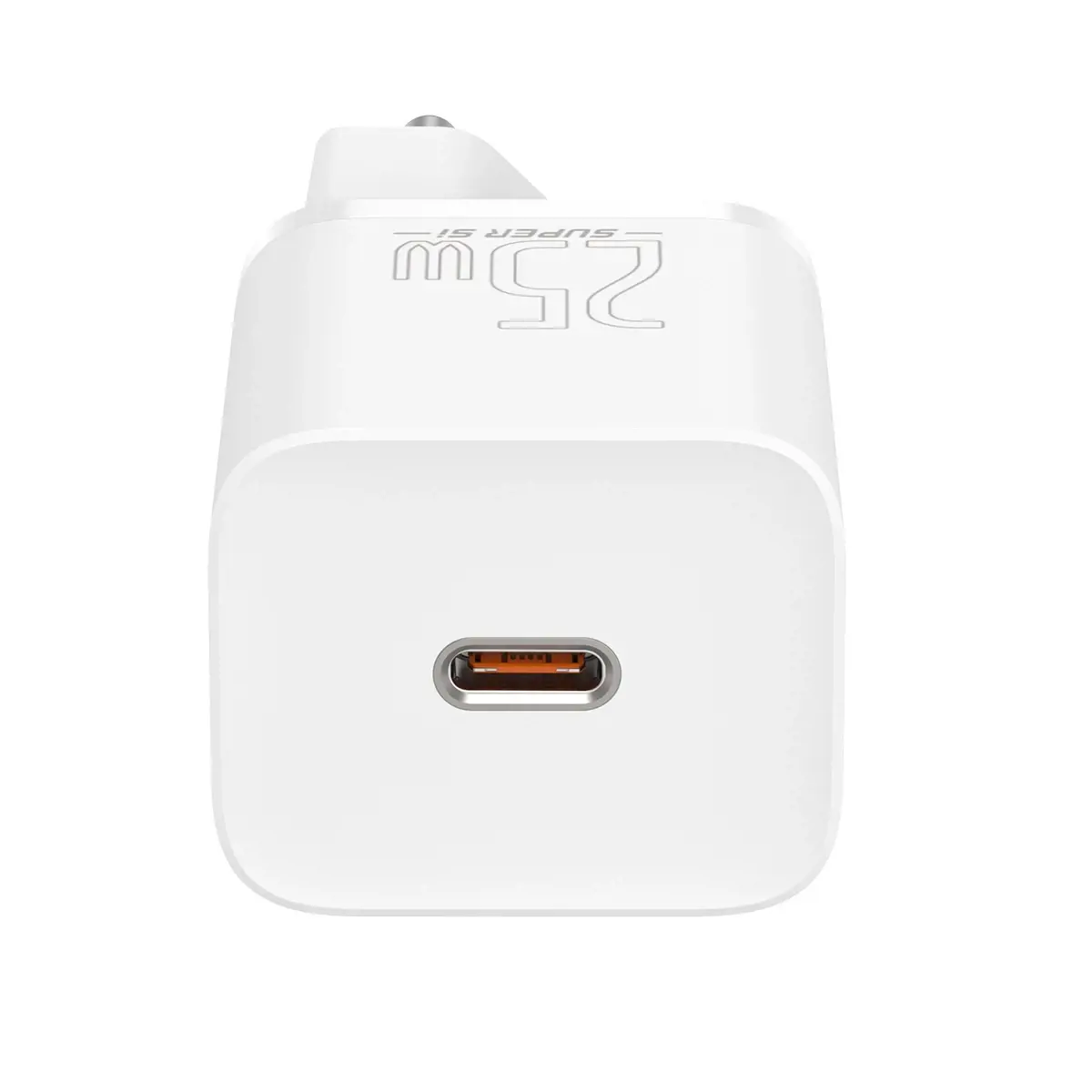 Baseus Super Si Quick Charger 1C 25W with USB-C cable for USB-C 1m (white)