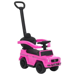 Paspiriamas vaikiškas automobilis G63, rožinis
