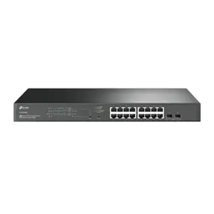 TP-Link Omada 18-Port Gigabit Smart Switch with 16-Port PoE+, Managed, L2/L2+, Gigabit Ethernet (10…