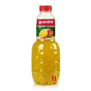 Apelsinų ir mangų nektaras GRANINI, 43%,  1 l, PET D