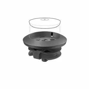 "Logitech Mic Pod Mount", laikiklių rinkinys, "Logitech", "Rally Mic Pod", baltas, 2,5 cm, 6,5 cm