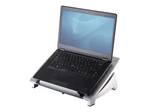 Nešiojamųjų kompiuterių stovas "Fellowes" 8032001 17", pilkas mikropluoštas