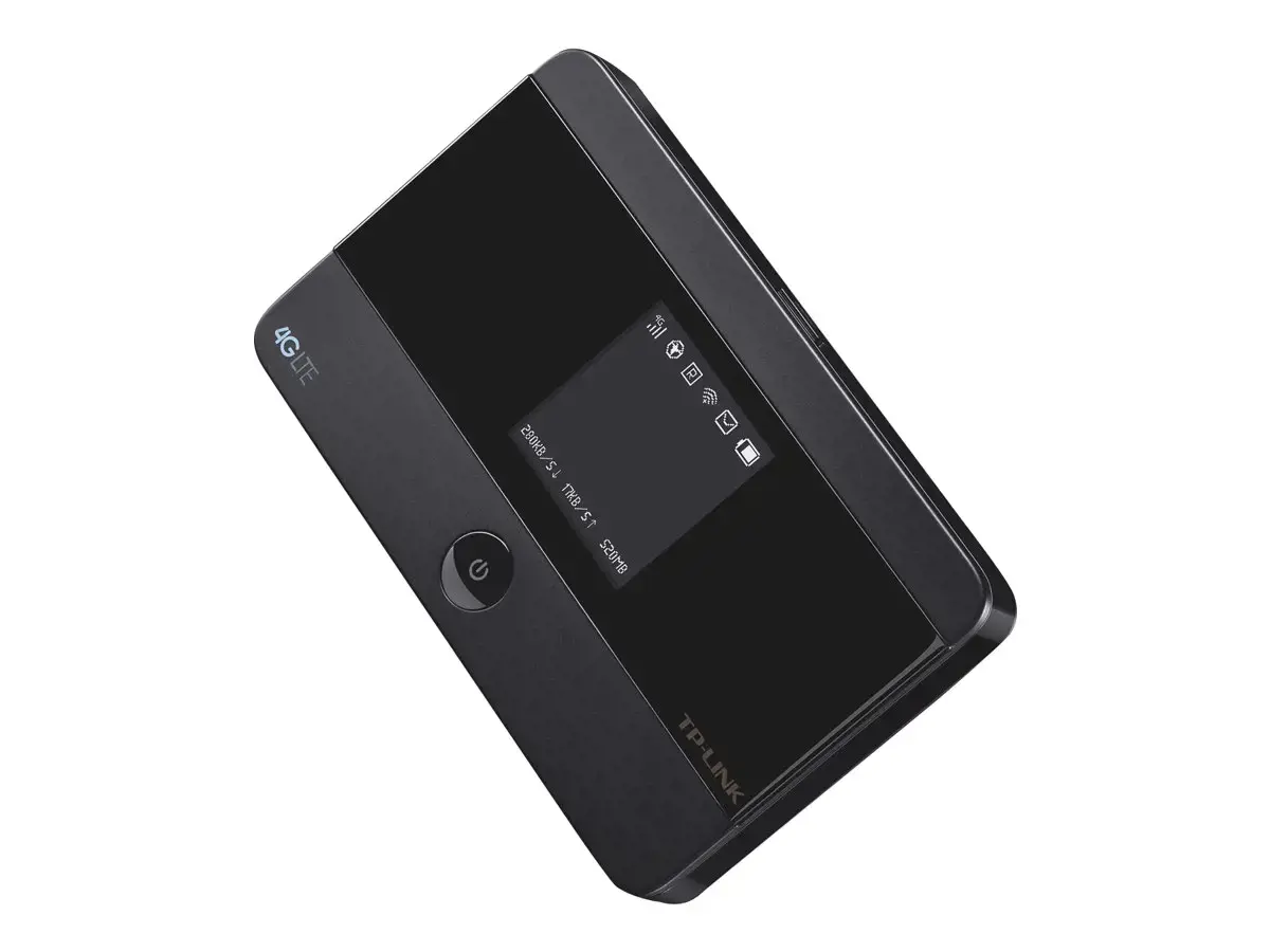 TP-Link 4G LTE mobilusis "Wi-Fi", Mobiliojo belaidžio tinklo įranga, Juoda, nešiojamasis, 802.11b, 802.11g, "Wi-Fi 4" (802.11n), 150 Mbit/s, 2G, 3G, 4G, Edge, GPRS, GSM, HSPA, HSPA+, LTE, UMTS