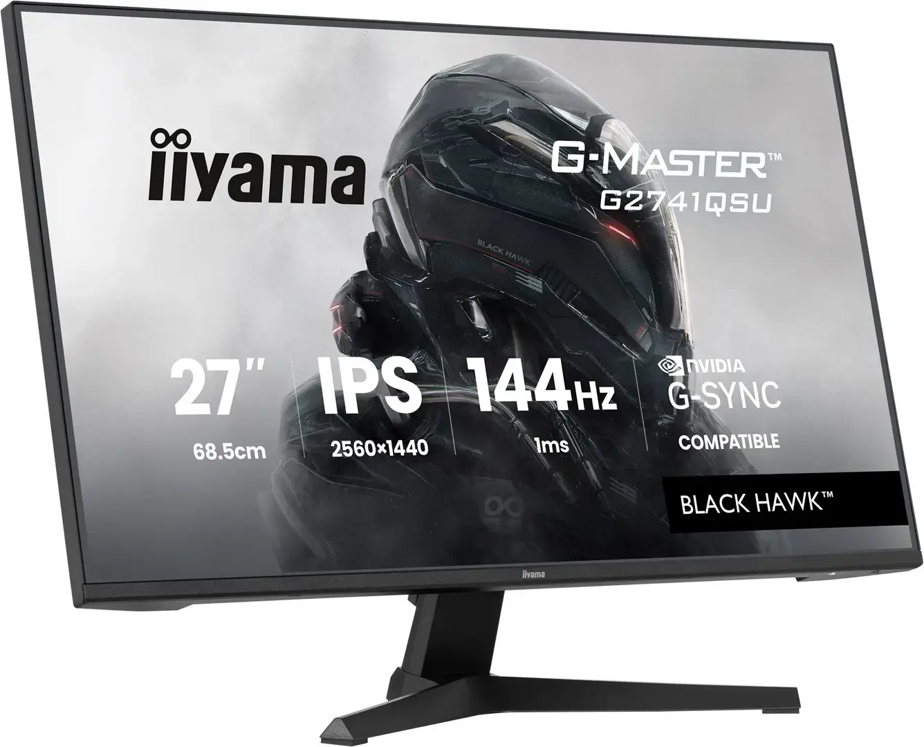 iiyama G-MASTER G2741QSU-B1 computer monitor 68.6 cm (27") 2560 x 1440 pixels Black