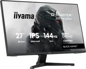iiyama G-MASTER G2741QSU-B1 computer monitor 68.6 cm (27") 2560 x 1440 pixels Black