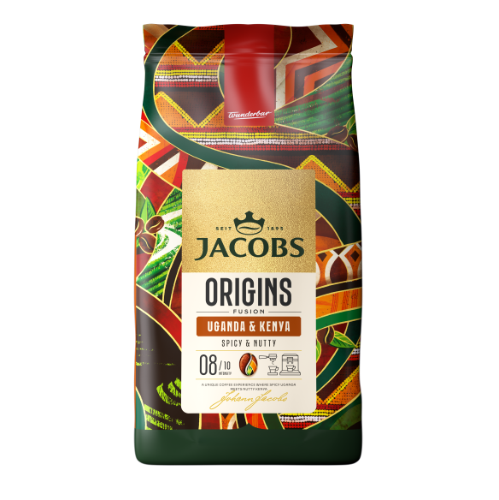 Kavos pupelės JACOBS Uganda&Kenya, 1kg