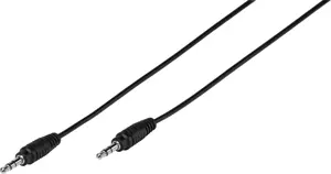 "Vivanco" kabelis 3,5 mm - 3,5 mm 1 m, juodas (35810)